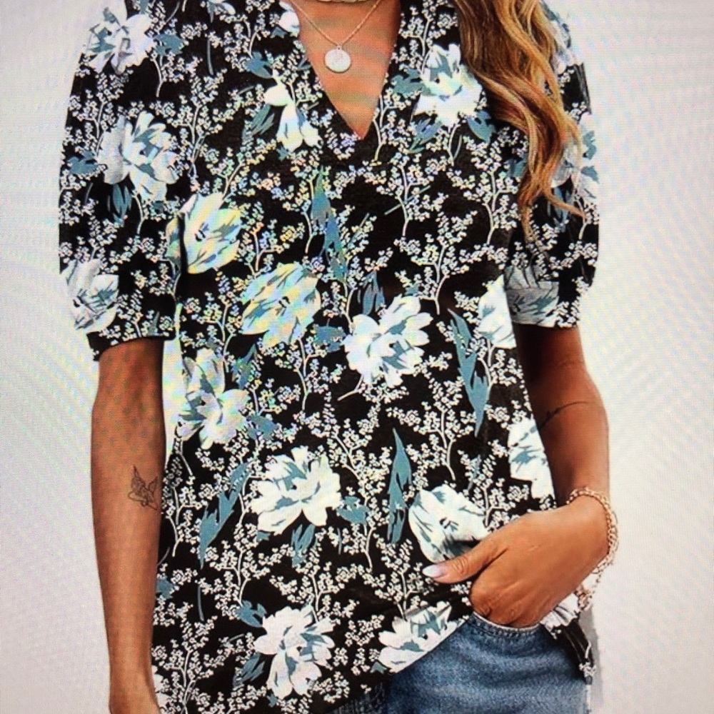 Ladmous Women’s Casual Top Size XL